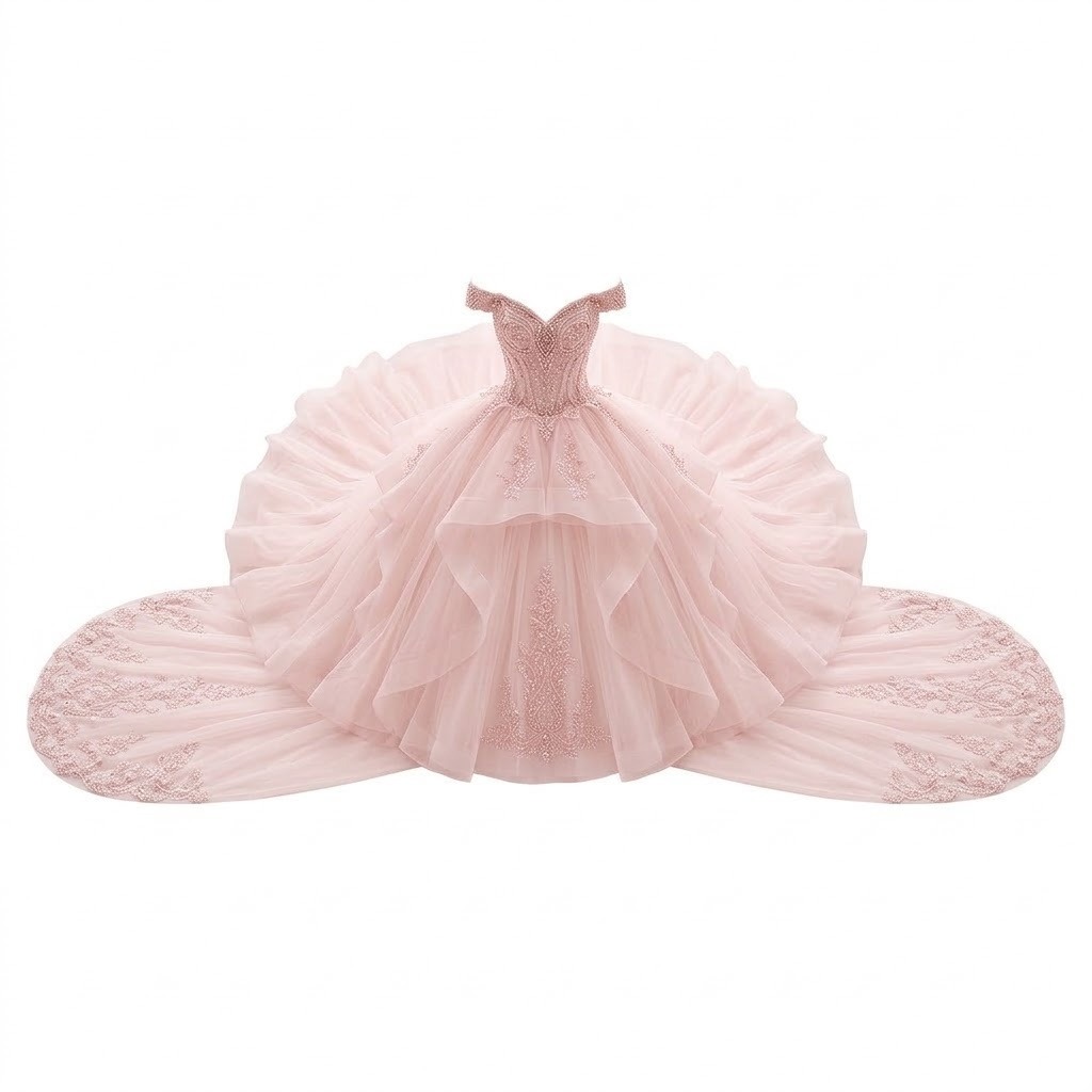 Corte de Honor Beaded Ballgown 2