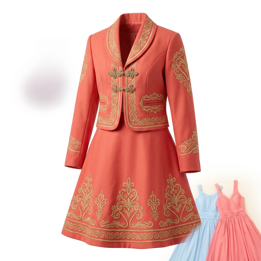 Flor de Mayo Ranchera Ballgown 2