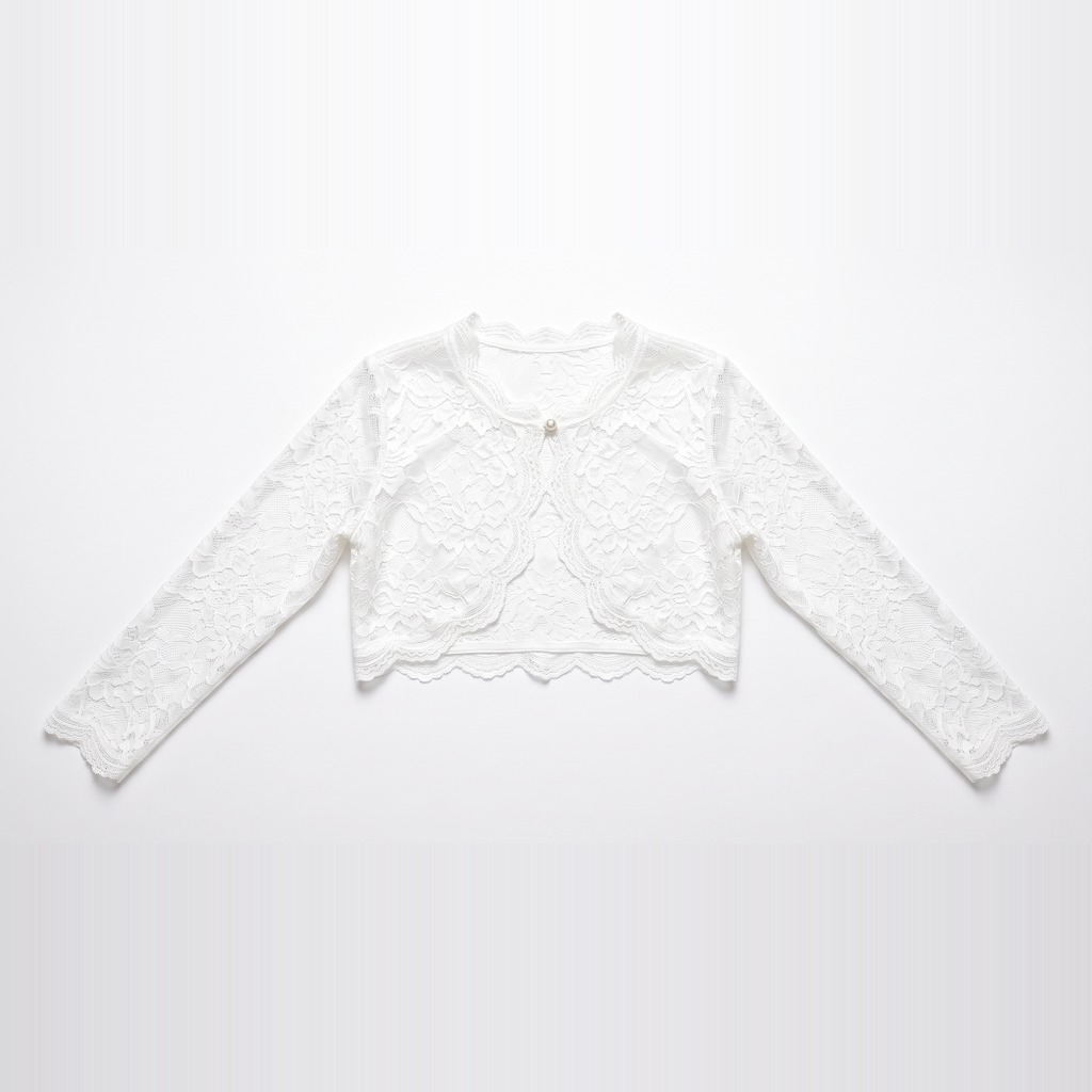 Lace Cropped Bolero Jacket