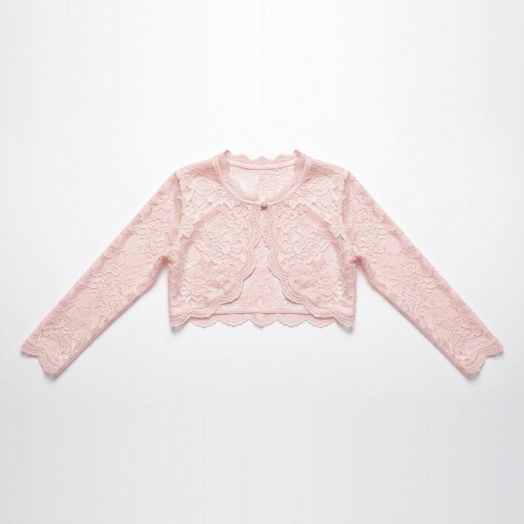Lace Cropped Bolero Jacket 3