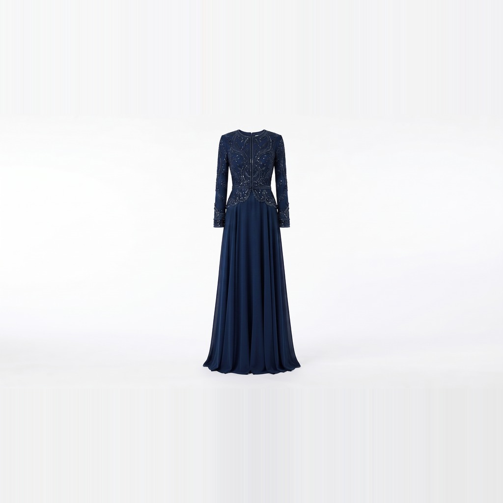 Madrina Beaded Jacket Gown 3