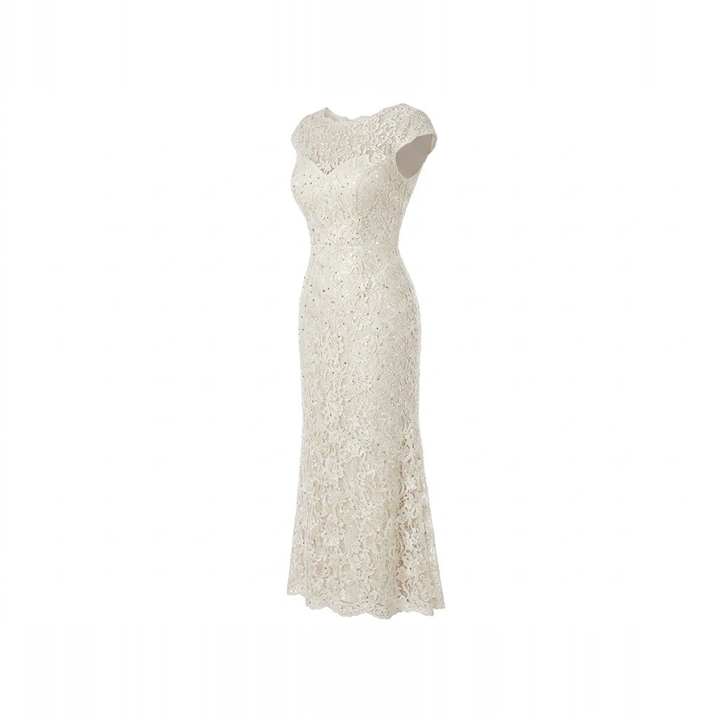 Madrina Lace Sheath Gown